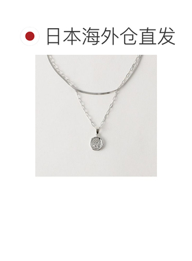 UNITED ARROWS green label relaxing 蛇链与硬币3WAY项链 [71968