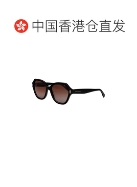 香港直邮LONGCHAMP 女士太阳镜 LO801S1 SS2026 黑色 LO801S
