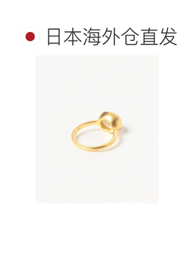 1h可退 日本直邮FRUITSJOLIE 女士金丝水晶指环 64420949234戒指