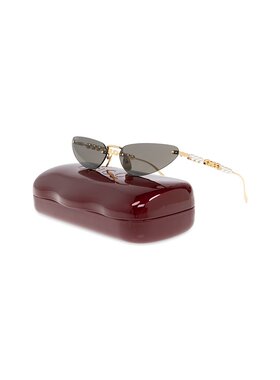 GUCCI 女士太阳镜 820293I33308012 SS2025 色 猫眼框太阳镜