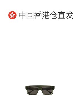 香港直邮GUCCI 男士眼镜 GG1960S005 AW2025 绿色 几何太阳镜古驰