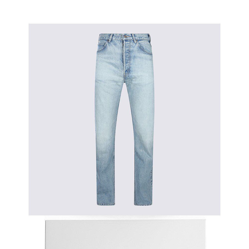 香港直邮CELINE 男士牛仔裤 2N574930F08NY AW2025 蓝色 KURT JEA - 图3