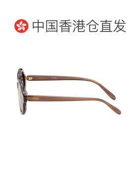 1h可退 香港直邮LOEWE 罗意威 男士 棕色 Delta Slim 太阳镜 LW40