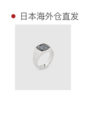 日本直邮TOMWOOD 拉尔维凯石中号银质戒指 101277 【付后1h可退】