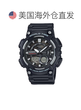 自营Casio Men’s Analog-Digital Sport Watch with Black Dial