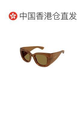 香港直邮SAINT LAURENT 女士眼镜 SL903HOWL007 SS2026 棕色