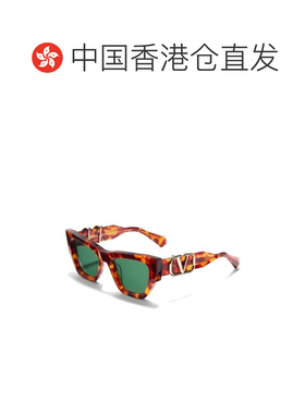 香港直邮VALENTINO 女士眼镜 VSETTETRTGLD SS2025 绿色 全框太阳