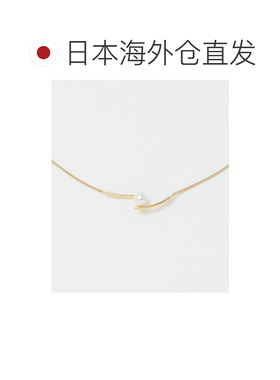 日本直邮green label relaxing 吊坠设计 蛇骨链 项链珍珠首饰