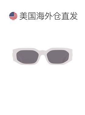 自营Versace Dark Grey Irregular Ladies Sunglasses VE4489U 31