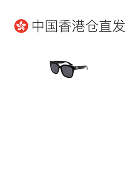 香港直邮GUCCI 女士眼镜 GG0034SN001 SS2026 黑色 徽标太阳镜