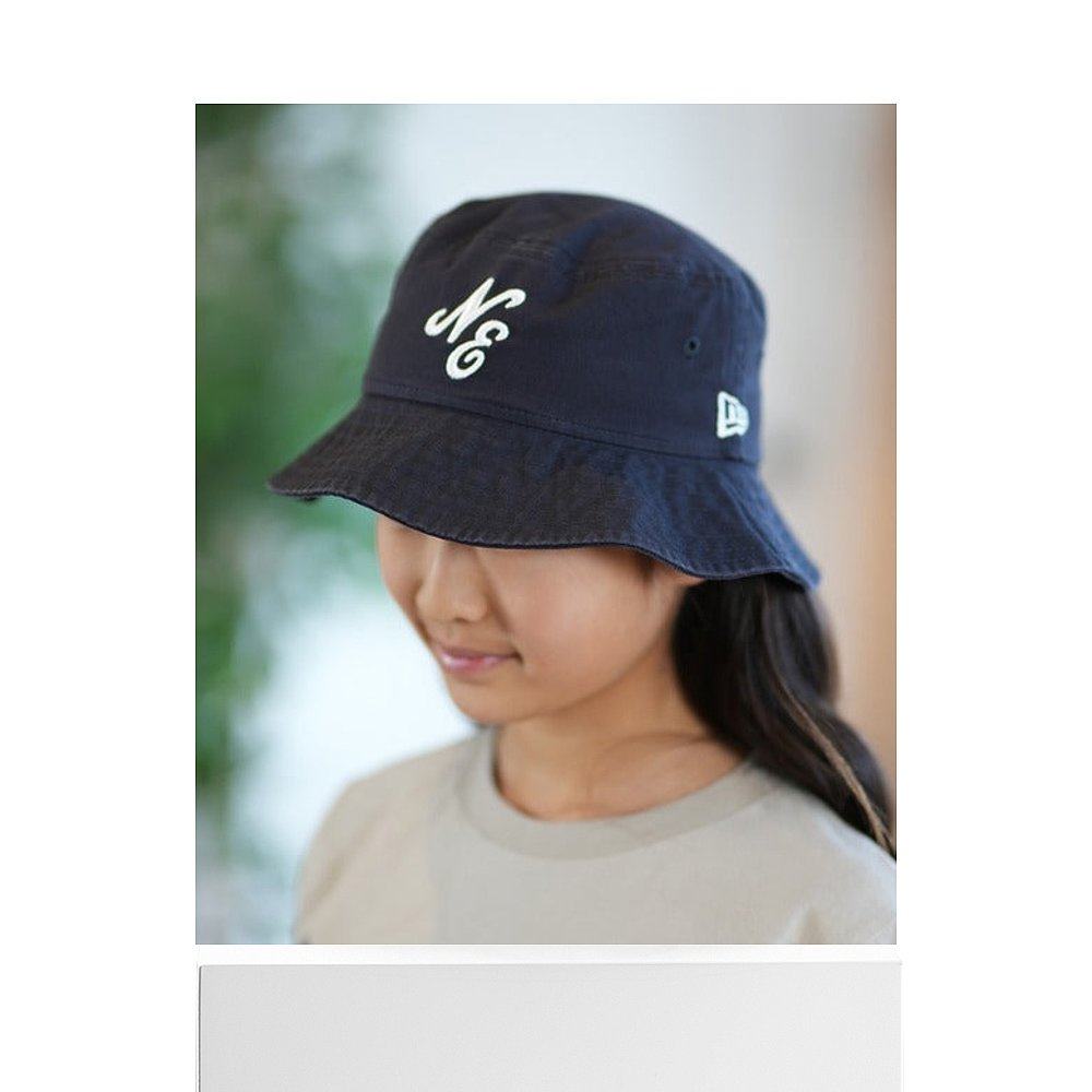 日本直邮NEW ERA Kid's バケット01 Classic Logo 儿童帽子 [1439,淘宝优惠券,粉丝福利购,淘宝优惠卷