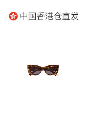香港直邮GUCCI 女士眼镜 GG1843S003 SS2025 棕色 猫眼框太阳镜