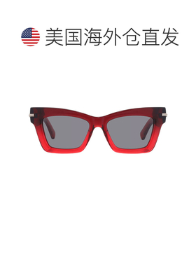 自营salvatore ferragamoFerragamo Grey Cat Eye Ladies Sunglas