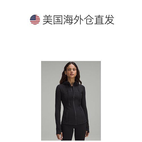 加拿大直邮Lululemon露露乐蒙女款Define运动夹克立领修身连帽