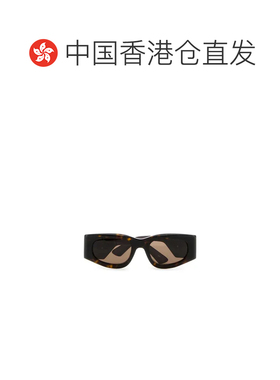 香港直邮GUCCI 女士眼镜 797280J07402323 AW2024 棕色 长方形镜