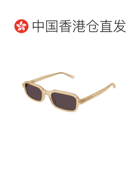 香港直邮SAINT LAURENT 女士眼镜 SL908004 SS2026 金色 全框太阳