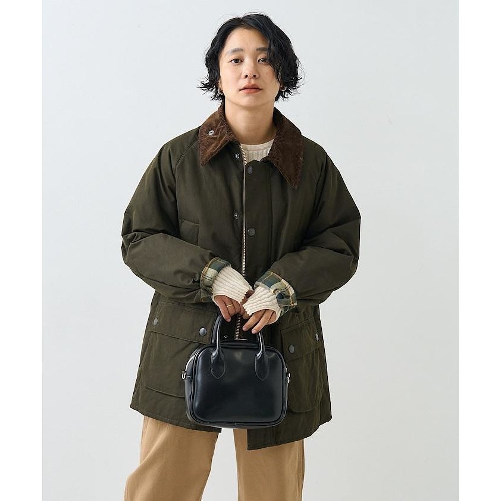 1h可退 日本直邮Barbour 女装 联名限定 中棉夹克 宽松廓形 格纹 - 图2