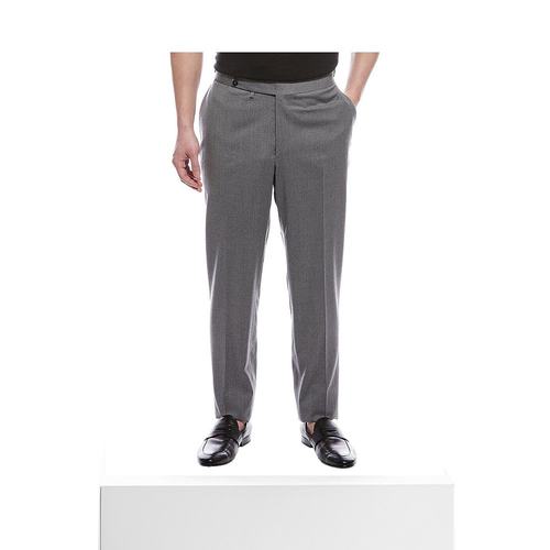 自营 ISAIA羊毛长裤-灰色 美国奥莱直发男装 - 图3