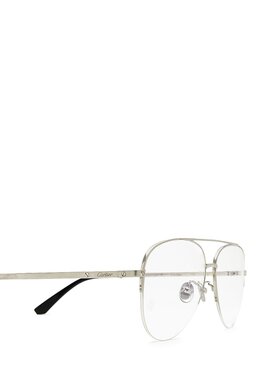 CARTIER 男士太阳镜 CT0256O002 SS2022 白色 CT0256O
