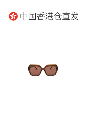 1h可退 香港直邮MCM 女士眼镜 MCM661S210 AW2025 棕色 方框太阳
