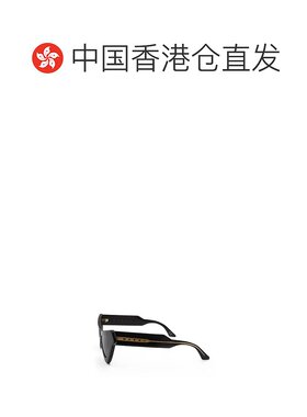 香港直邮Marni 几何太阳镜 FAIRY POOLS BLACK配饰