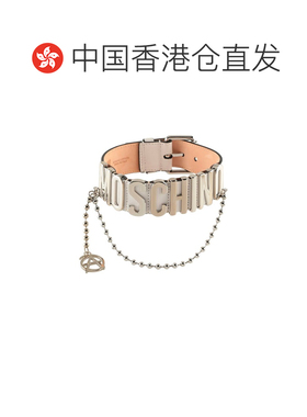 1h可退 香港直邮潮奢 Moschino 莫斯奇诺 女士 项链 white白色 舒