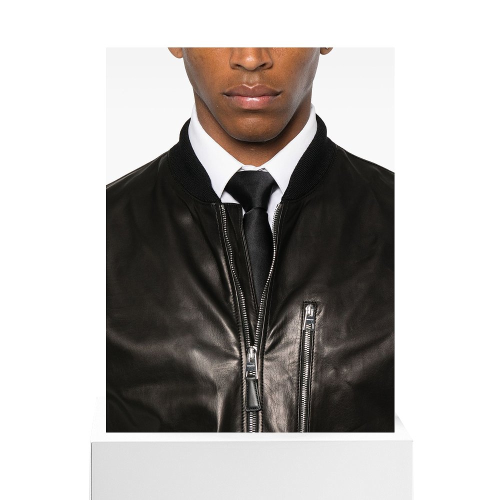 1h可退 GIVENCHY 男士夹克 BM01DB6Y3V001 AW2025 黑色 Givenchy - 图3