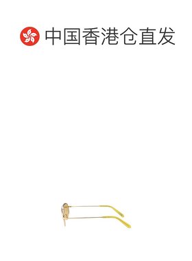 香港直邮Retrosuperfuture 几何框架太阳镜 WAFMUSTARD