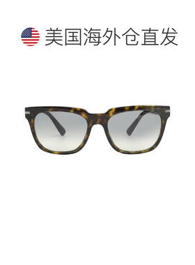 自营Prada Brown Gradient Square Men's Sunglasses PR 04YS 2AU
