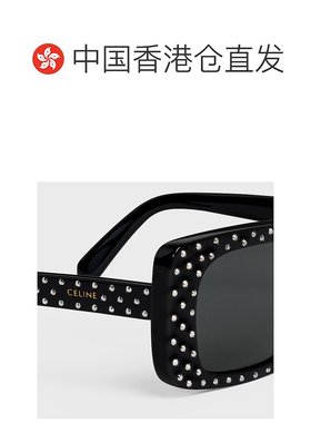 香港直邮Celine SQUARE S213醋酸酯饰水晶太阳眼镜 4S213CPSB.