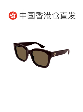香港直邮GUCCI 女士眼镜 GG1338S005 CO 棕色 【付后1h可退】