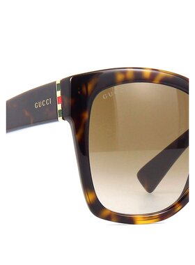 Gucci 棕色花纹太阳镜 GG0459S