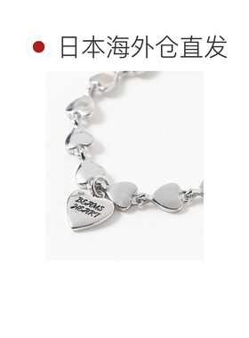 日本直邮BEAMS HEART 心形Logo 心形链条 手链