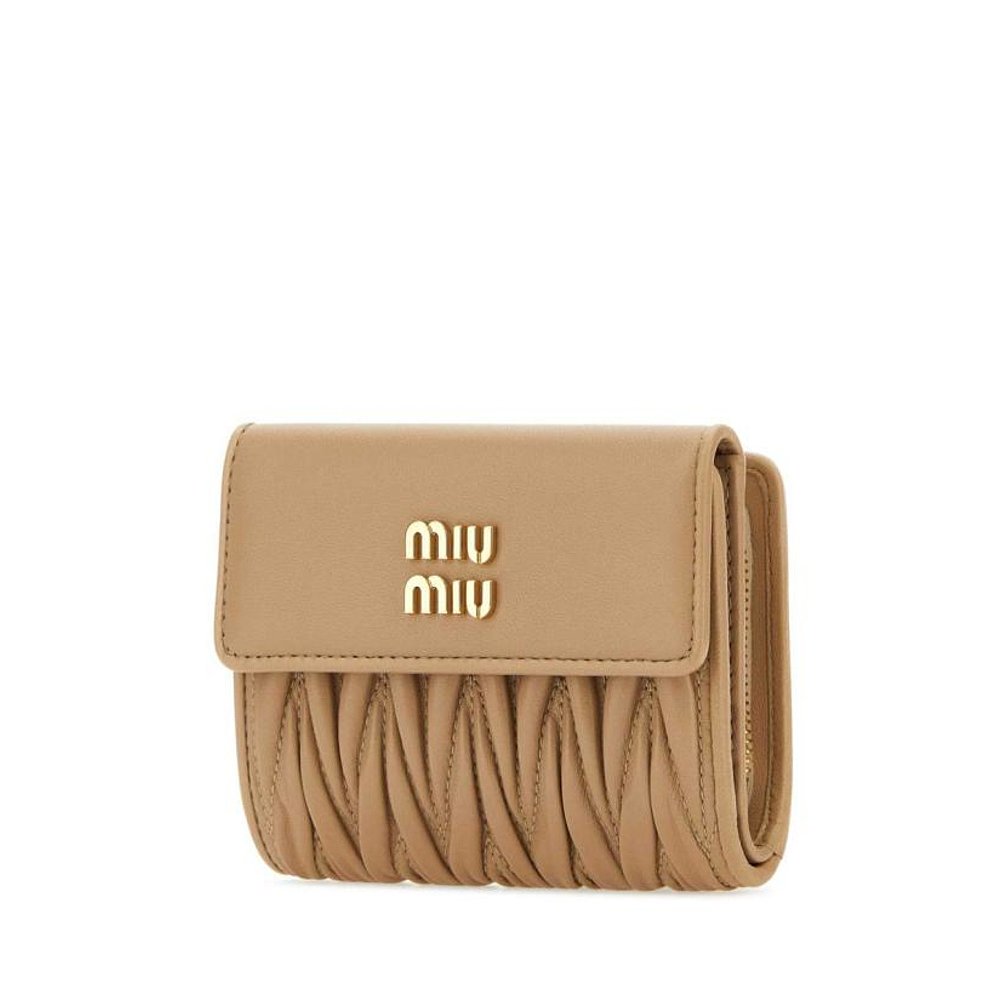 MIU MIU钱包女5ML0022FPP F0036BEIGE O TAN