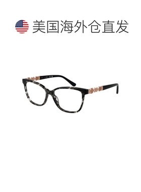 自营Guess Acetate Glasses Women's (Frames) - black 美国奥莱