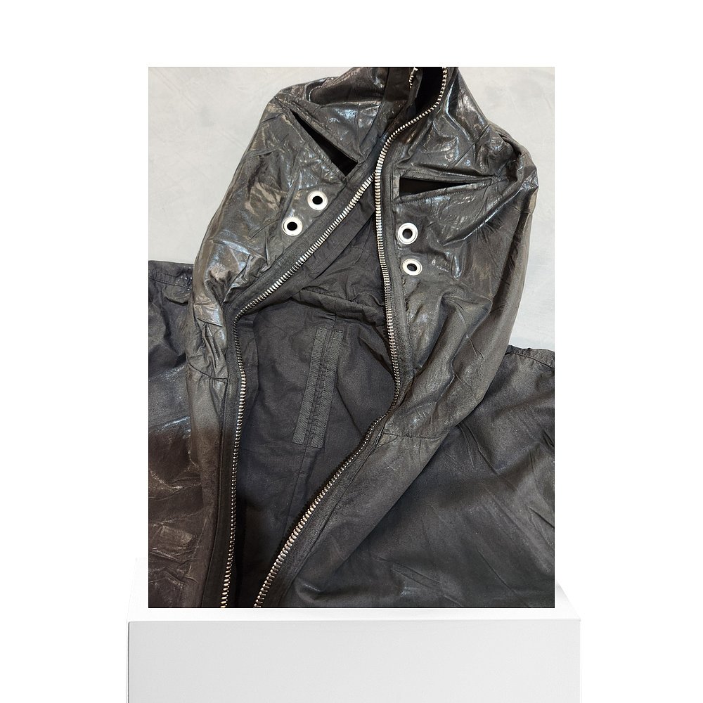 1h可退 RICK OWENS DRKSHDW 男士夹克 DU01E3772PF09 SS2025外套 - 图3