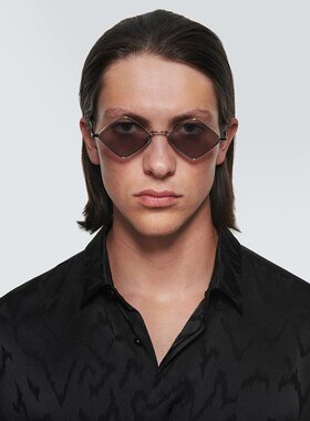 Saint Laurent 圣罗兰 男士 SL 309 飞行员太阳眼镜 001124