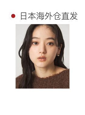 日本直邮UNITED ARROWS green label relaxing 限定方形耳环 金色