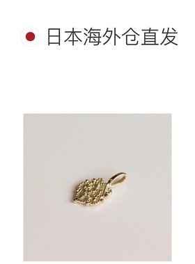 1h可退 日本直邮cui-cui 女款 K10YG 钻石蕾丝吊坠 783718cuicui