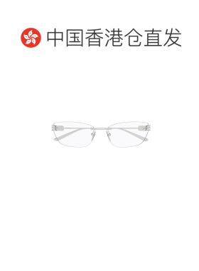 1h可退 香港直邮BALENCIAGA 女士眼镜 BB0490O001 SS2026 白色 无
