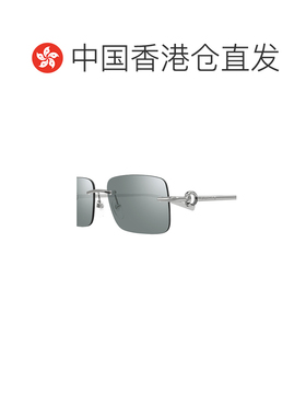 香港直邮GUCCI 男士眼镜 GG1703S002 CO 绿色 矩形太阳镜古驰
