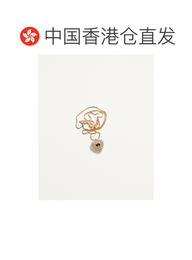 香港直邮VALENTINO 女士项链 WJ0BA8VTIRG5 CO 金色 COEUR ROYAL