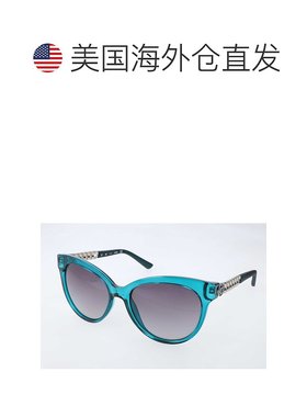 自营 Guess女式56毫米蓝色太阳镜-蓝色 美国奥莱直发