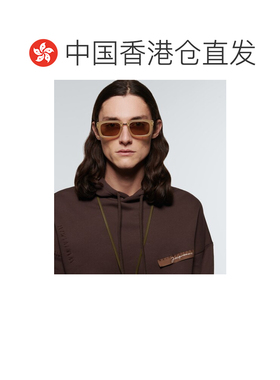 香港直邮Jacquemus 男士 Les Lunettes Soli 方框太阳眼镜