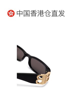 1h可退 香港直邮BALENCIAGA 女士太阳镜 BB0096S0015100ZH0043 AW