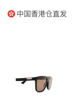 香港直邮GUCCI 男士太阳镜 GG0748S002 SS2025 绿色 徽标设计太阳