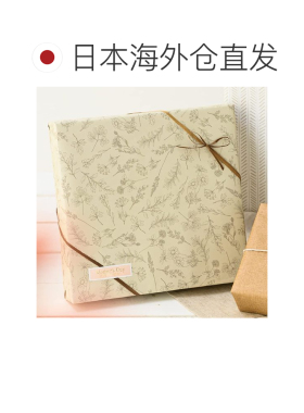 日本直邮HEADS 日本制包装纸75×52.5cm 米 50枚 半裁 花卉 B