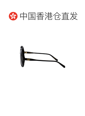 香港直邮valentino 华伦天奴 女士 全黑灰色醋纤太阳眼镜 VG7S001
