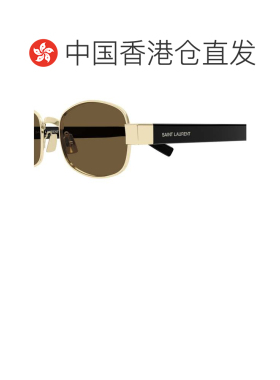 香港直邮奢淘 Saint Laurent 椭圆形太阳眼镜 女 【付后1h可退】