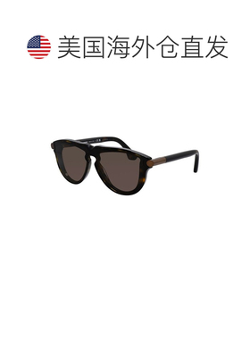 自营Burberry Men's 0.0mm Sunglasses - brown 美国奥莱直发